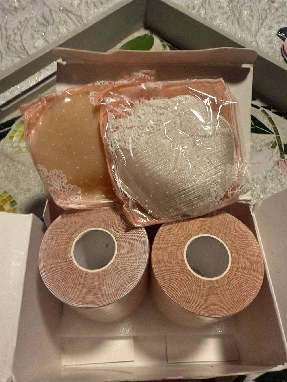 Boob Tape in Lavender - Adhesive Breast Support for Strapless Looks